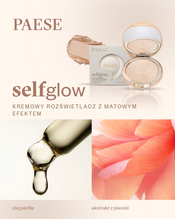SELFGLOW kremowy rozświetlacz z efektem tafli 8g