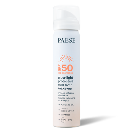 Ultralekka mgiełka ochronna na makijaż SPF50 75ml