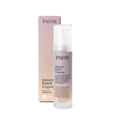 Długotrwały podkład o naturalnym wykończeniu Nanorevit Natural Finish Longwear Everyday Foundation 35 ml